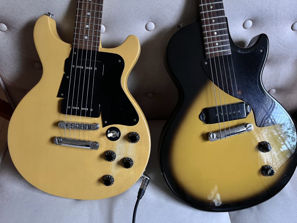 Gibson  Les Paul Junior Special Faded DC 2004 Worn Yellow P-90 P90 TOM レスポール ジュニア スペシャル Tune- o-matic フェイデッド 塗装 Orville by Gibson