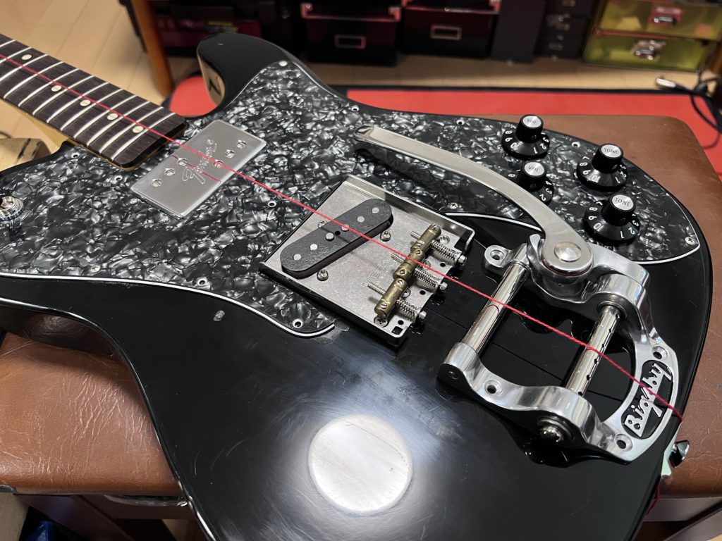 Fender Telecaster Custom Thinline Wide Range Humbucker Lindy Fralin Blues Special Bigsby Vibramate