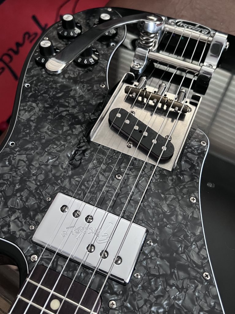 Fender Telecaster Custom Thinline Wide Range Humbucker Lindy Fralin Blues Special Bigsby Vibramate Ash