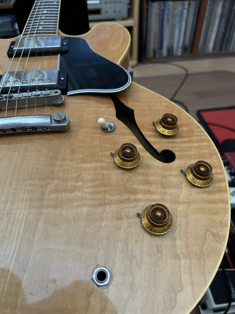 Gibson ES-335 Nashville 1996 DOT 57 Classic ポット交換 Potentionmeter