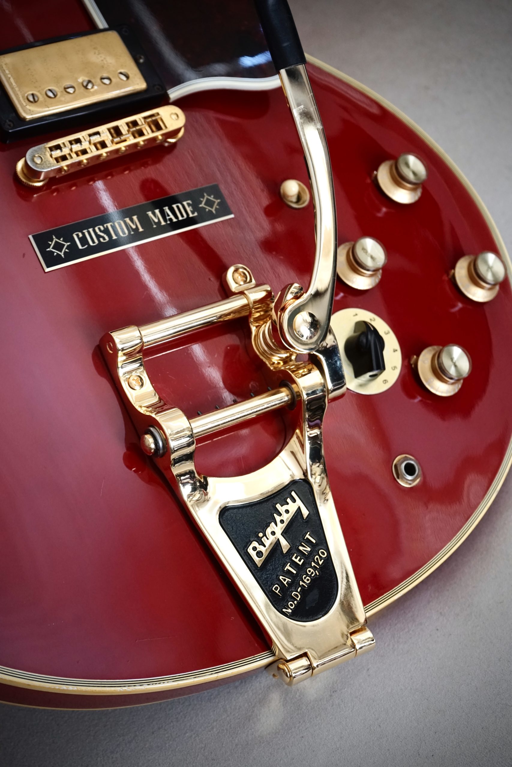 Gibson Lucille ルシール 配線 交換 ギブソン ポット Potentionmeter リペア wiring 配線図 TP-6 Bigsby B7 Gold 取り付け インストール