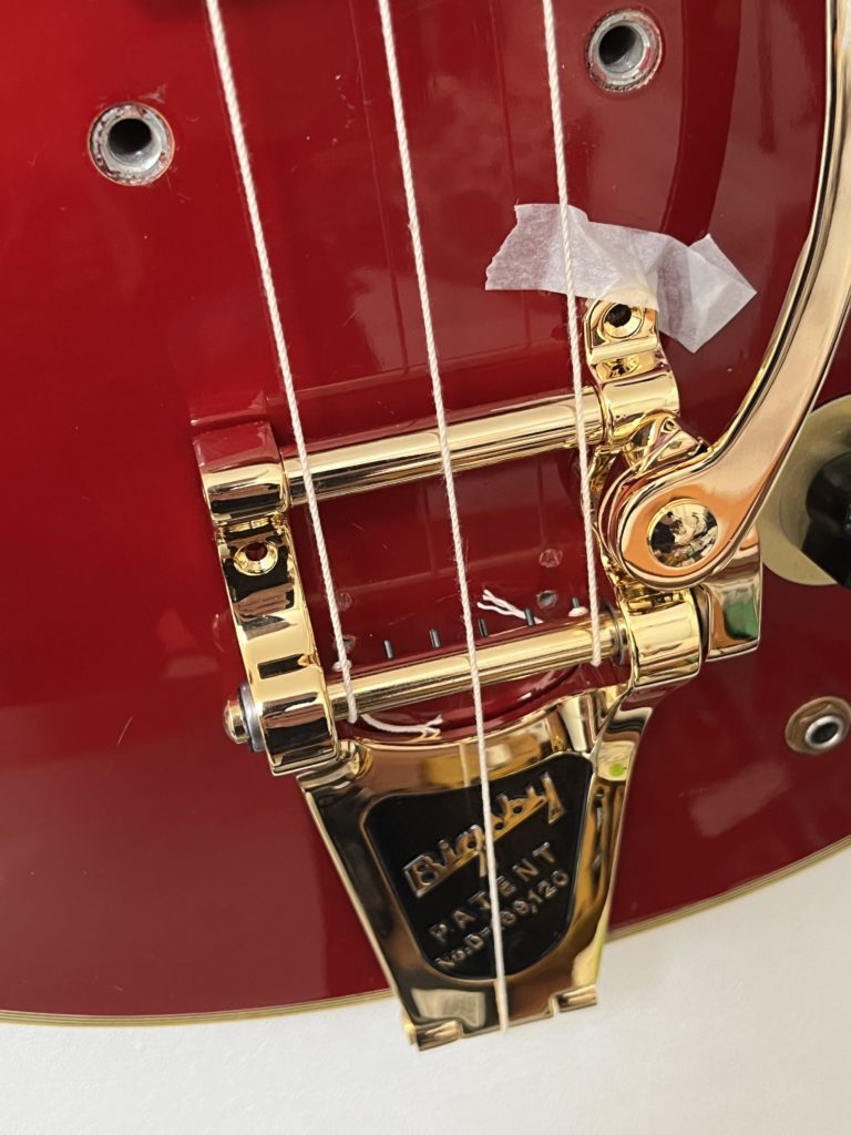 Gibson Lucille ルシール 配線 交換 ギブソン ポット Potentionmeter リペア wiring 配線図 TP-6 Bigsby B7 Gold Maestro Vibrolar