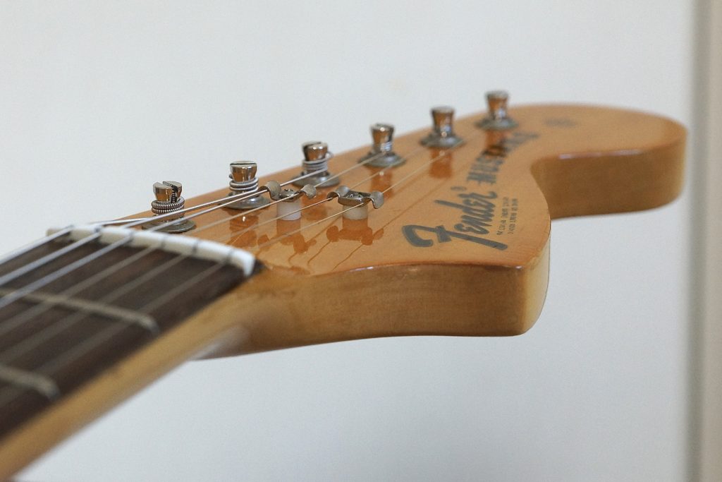 Fender Mustang Neck 1973 '70s フェンダー ムスタング ネック ローズ指板 ラウンド指板 デカール ロゴ