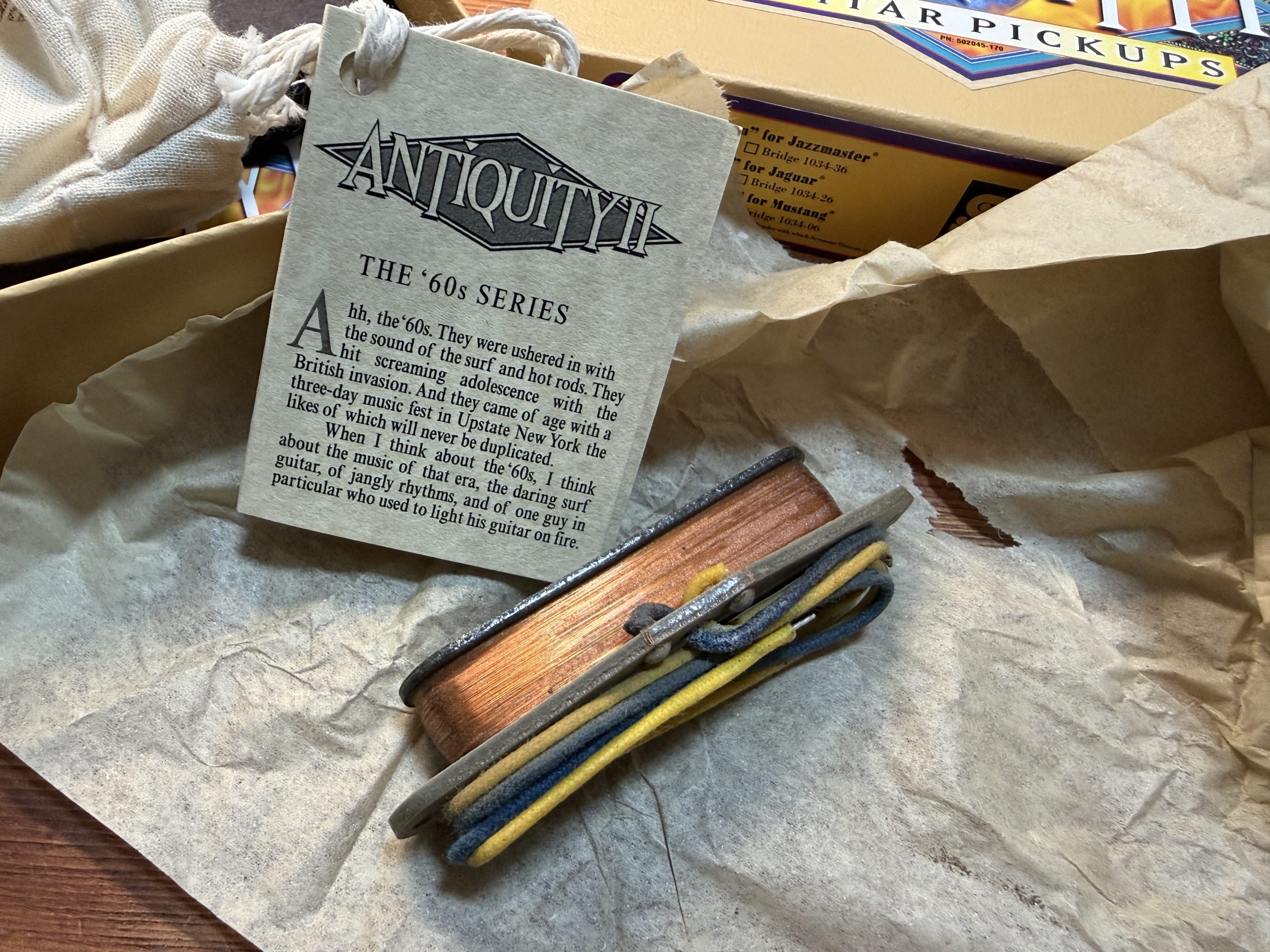 Fender Musutang ムスタング ピックアップ Seymour Duncan Antiquity Pickup ピックアップ交換 Squier スクワイヤー セイモアダンカン ローラー Lindy Fralin Mustang pickup Plus 15% High Output  Lindy Fralin Mustang pickup Plus 15% High Output