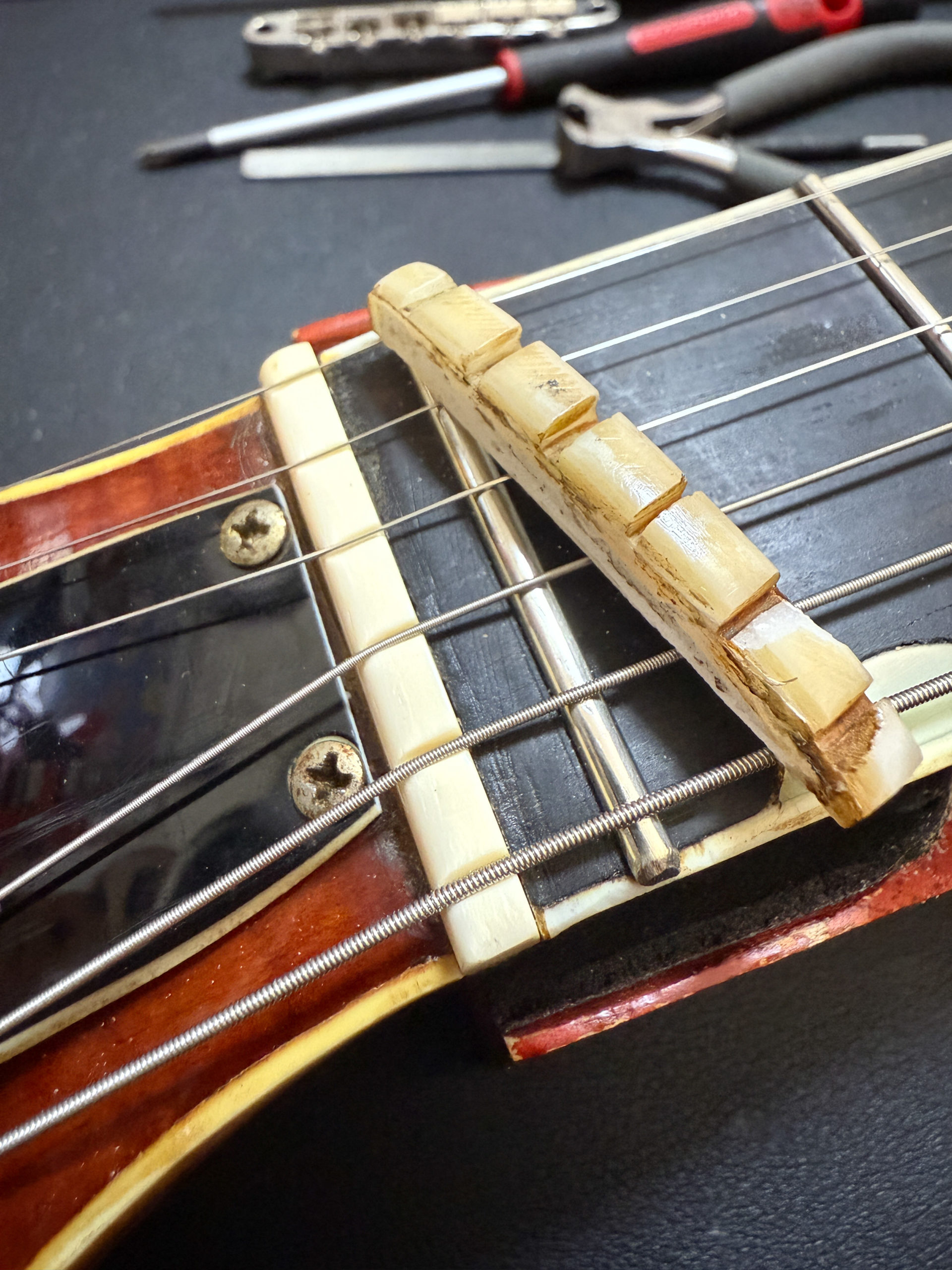 Gretsch 6120 DC Chet Atkins Nashville 1968 グレッチ '60s TV Jones Classic Plus Super Tron vintage wiring フレット交換 Jescar SCUD