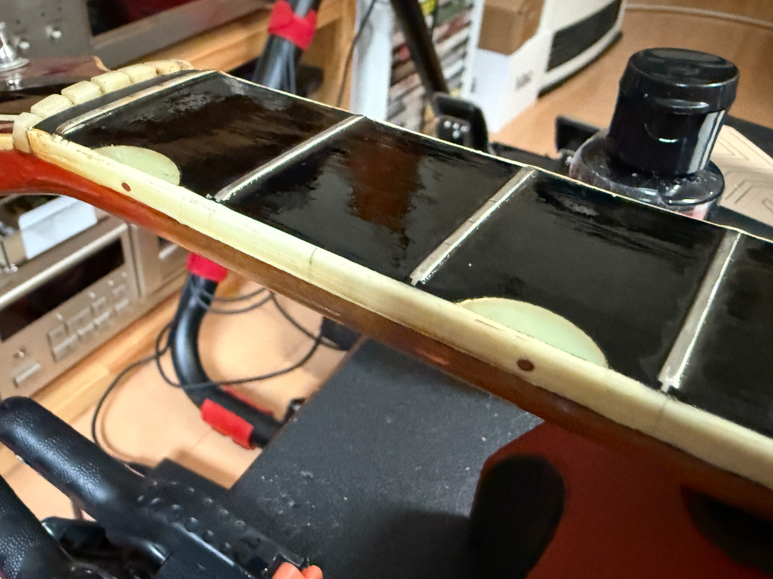 Gretsch 6120 DC Chet Atkins Nashville 1968 グレッチ '60s TV Jones Classic Plus Super Tron vintage wiring フレット交換 Jescar SCUD