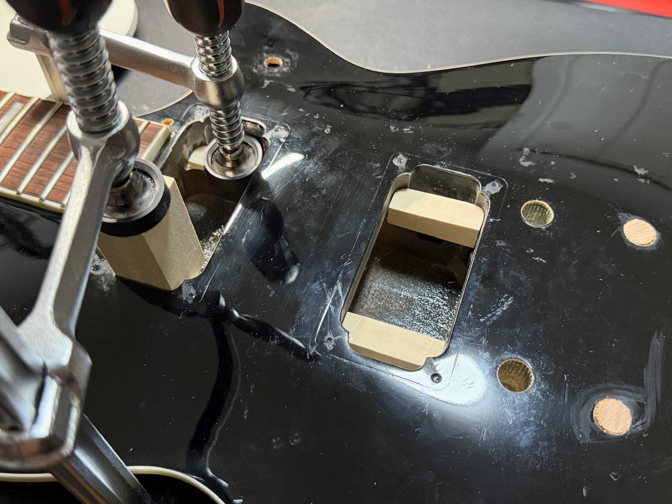 Gretsch Electromatic G5435 Pro Jet 6128 TV Jones Classic Plus Filter Tron Bigsby B3 グレッチ 改造 Sperzel Blacktop Filter Tron ナット交換