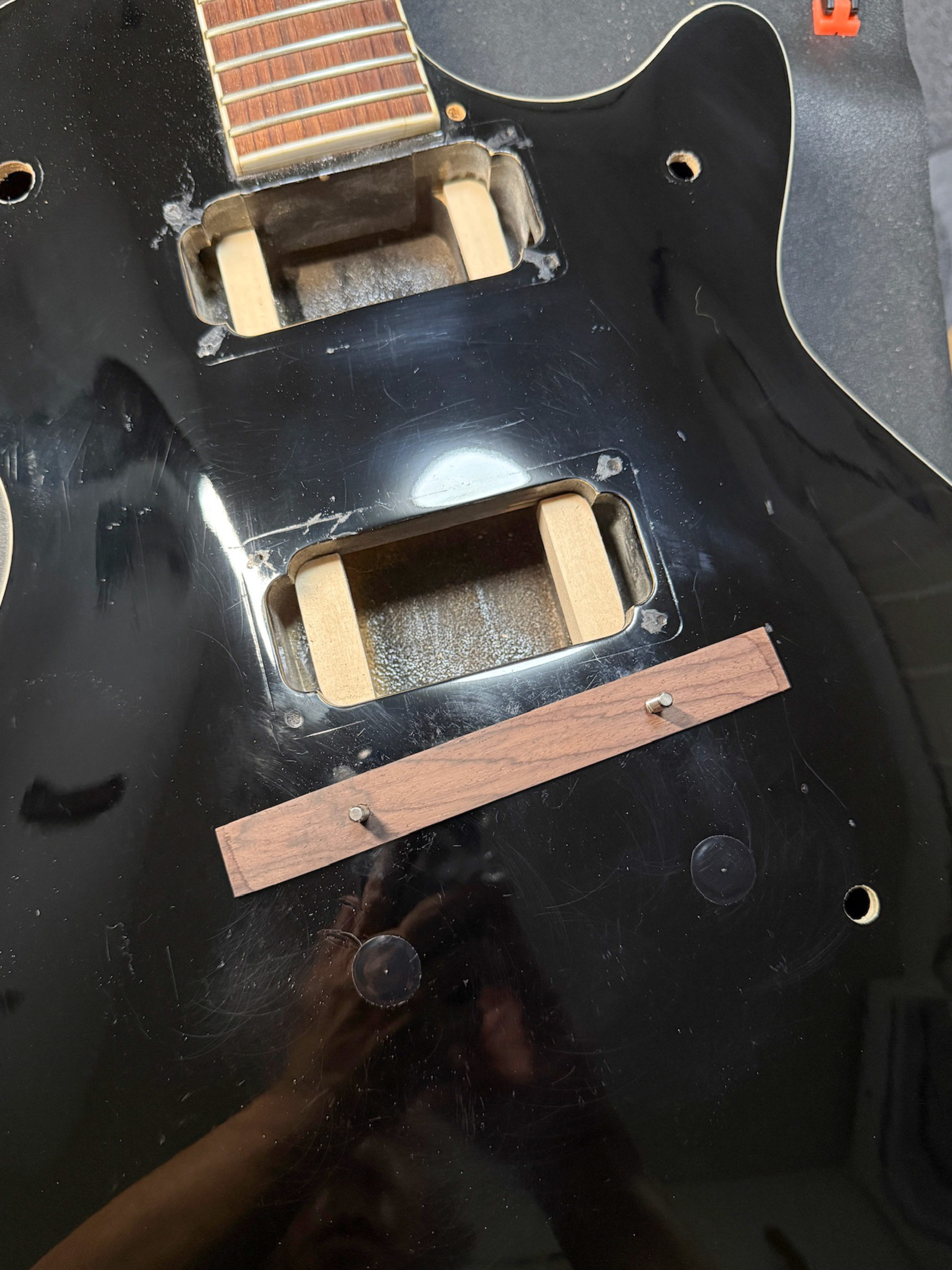 Gretsch Electromatic G5435 Pro Jet 6128 TV Jones Classic Plus Filter Tron Bigsby B3 グレッチ 改造 Sperzel Blacktop Filter Tron ナット交換