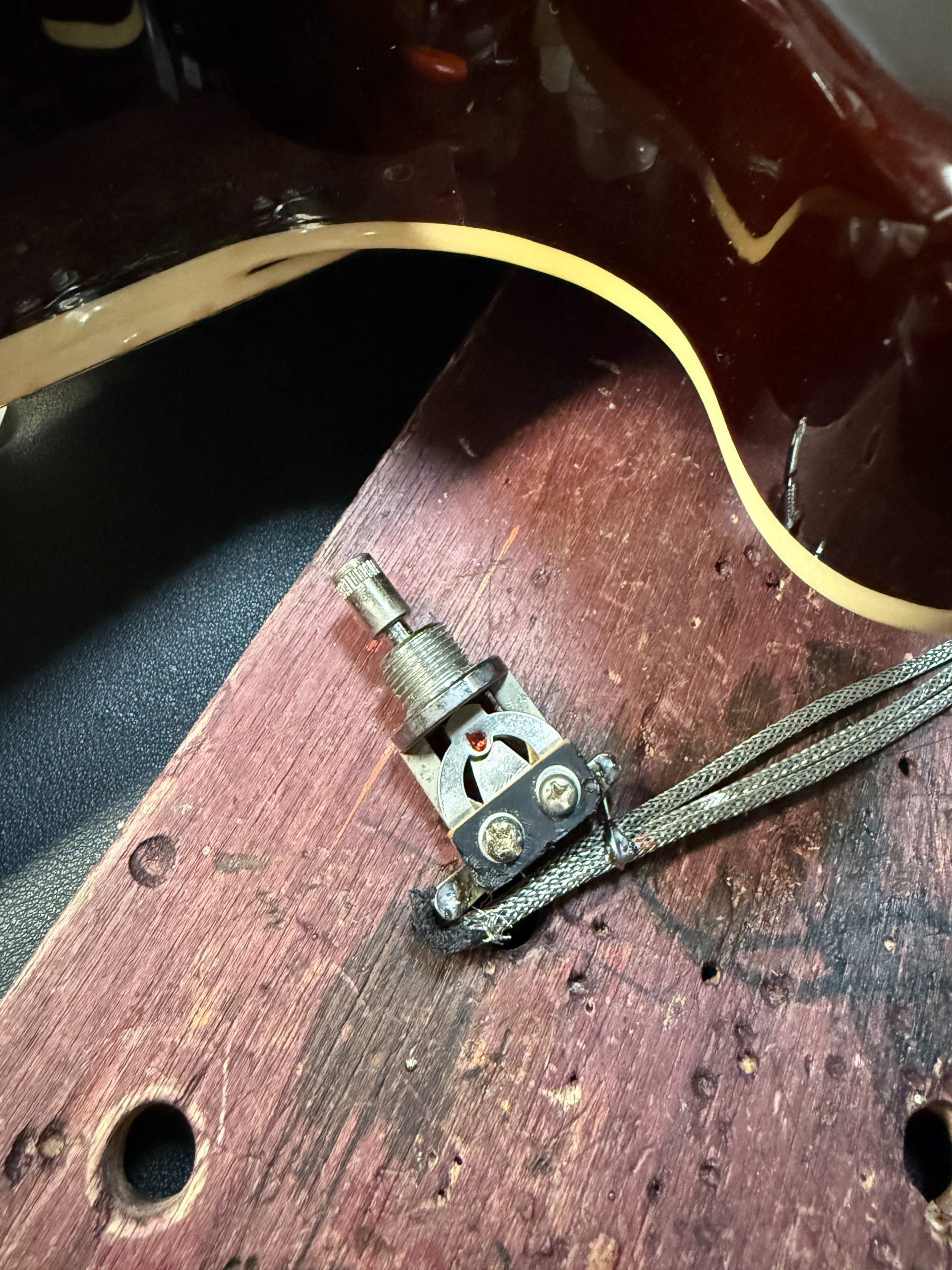 Gretsch Electromatic G5435 Pro Jet 6128 TV Jones Classic Plus Filter Tron Bigsby B3 グレッチ 改造 Sperzel Blacktop Filter Tron ナット交換 wiring　実体配線図