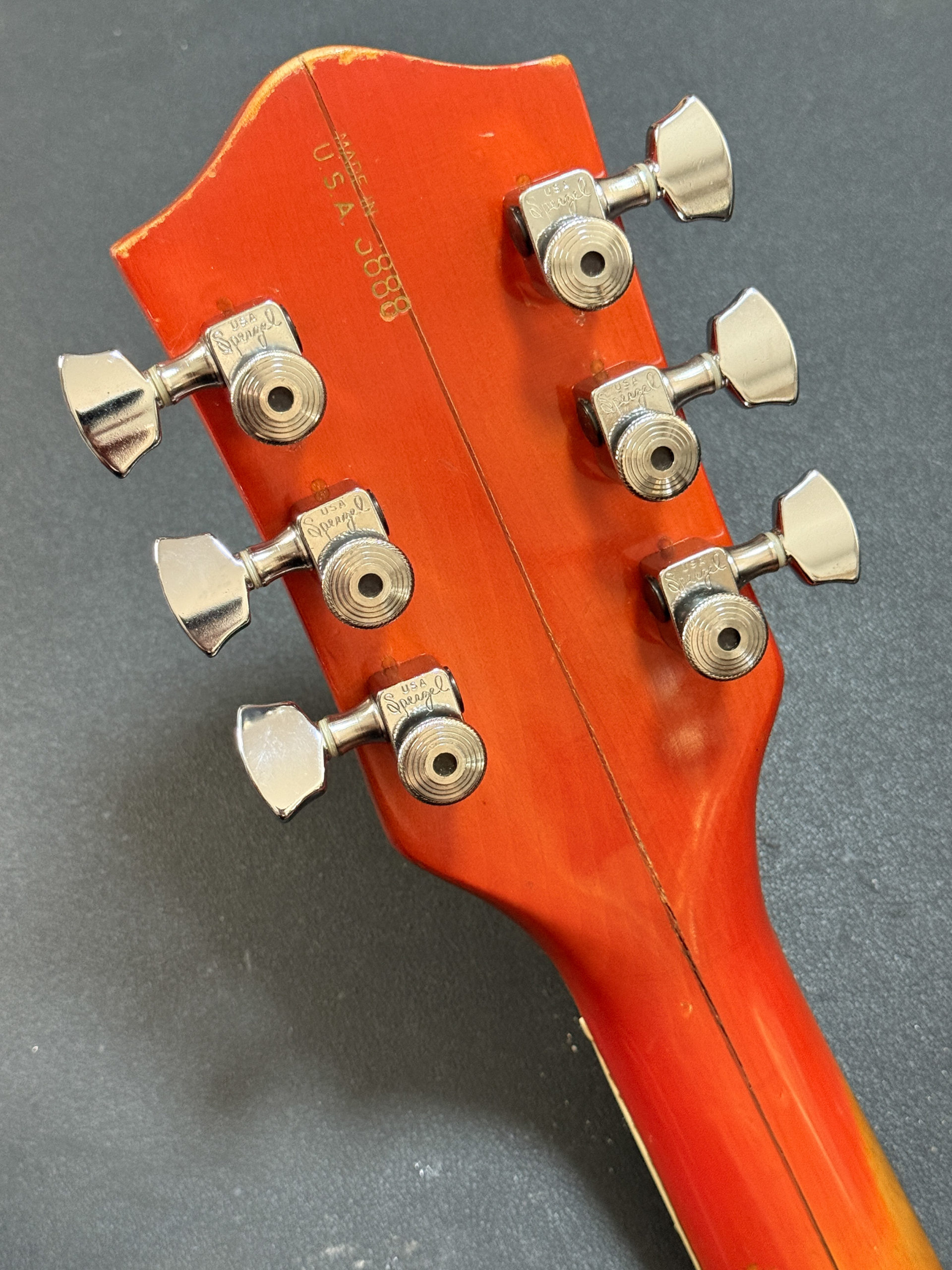 Gretsch 6120 Chet Atkins Nashville (6120 DC 1968) ヴィンテージ配線 モダン配線 wiring　改造 TV Jones TV Jones Ray Butts Ful-Fidelity Filter Tron TV Classic Plus Sperazel Trim-Lok