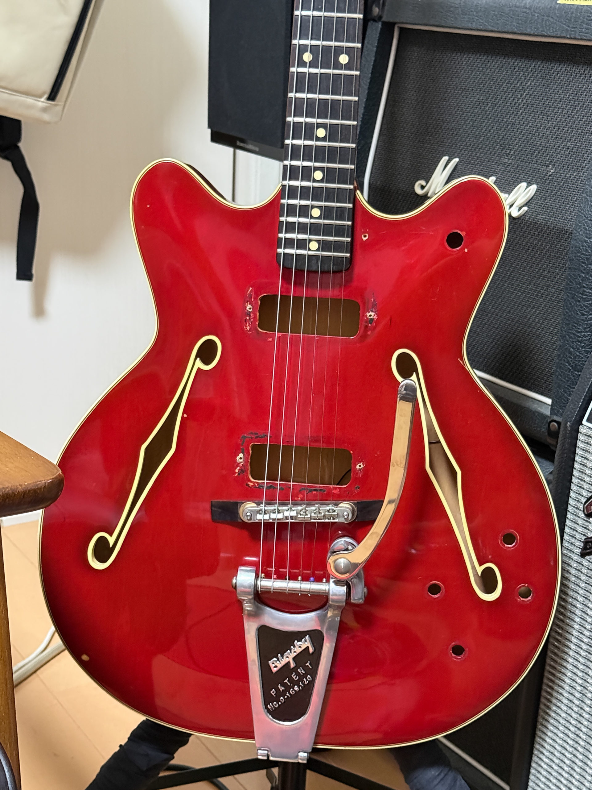 Fender Coronado 1967 Chery Red Candy Apple Red '60s