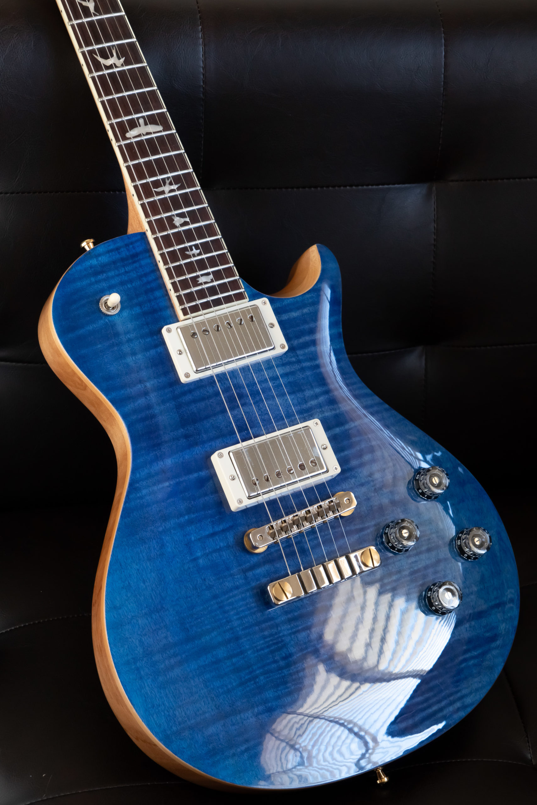 PRS SE McCarty 594 Double cut Singlecut 2023 Faded Blue Gibson Les Paul 実体配線図 wiring ピックアップ交換