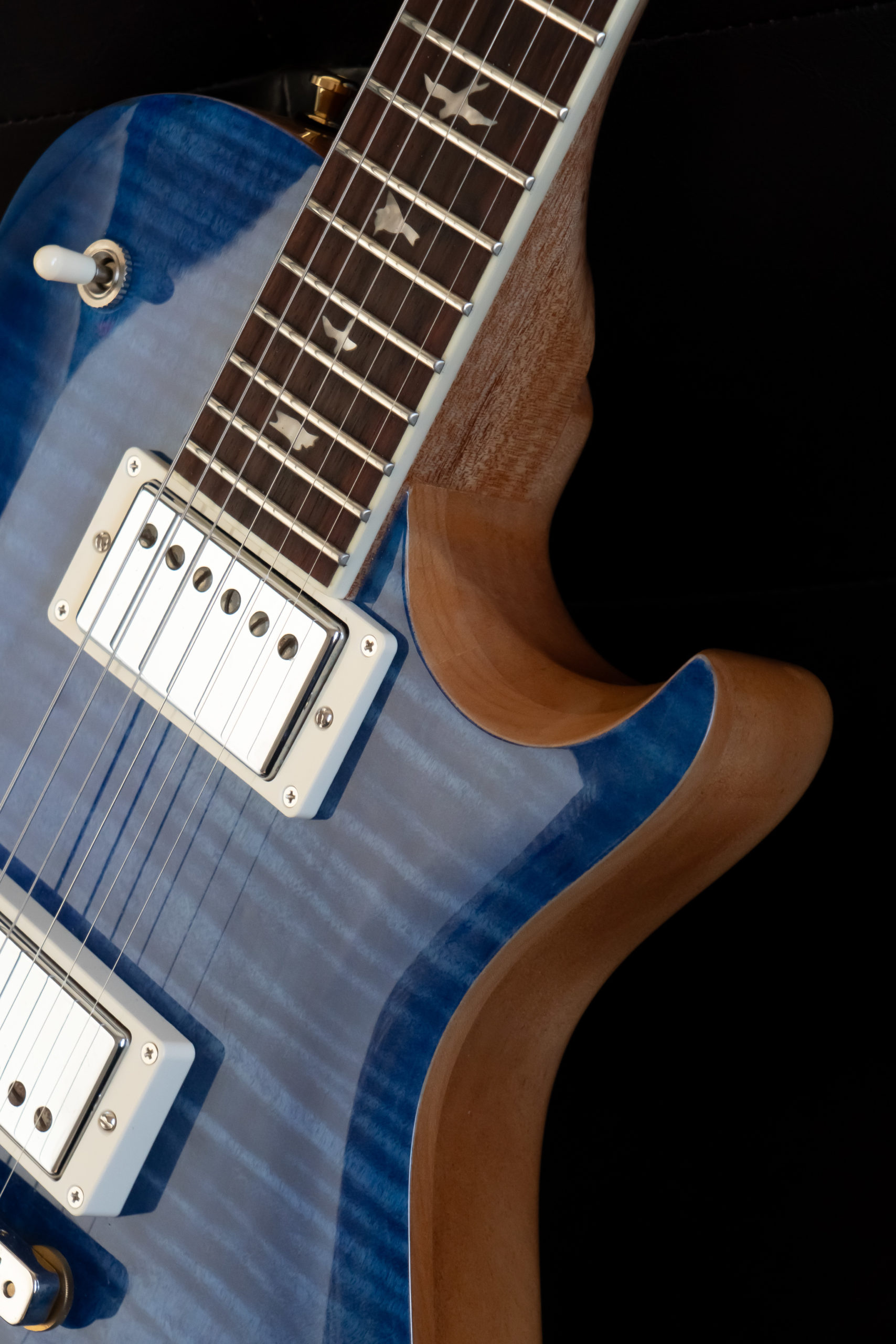 PRS SE McCarty 594 Double cut Singlecut 2023 Faded Blue Gibson Les Paul 実体配線図 wiring ピックアップ交換