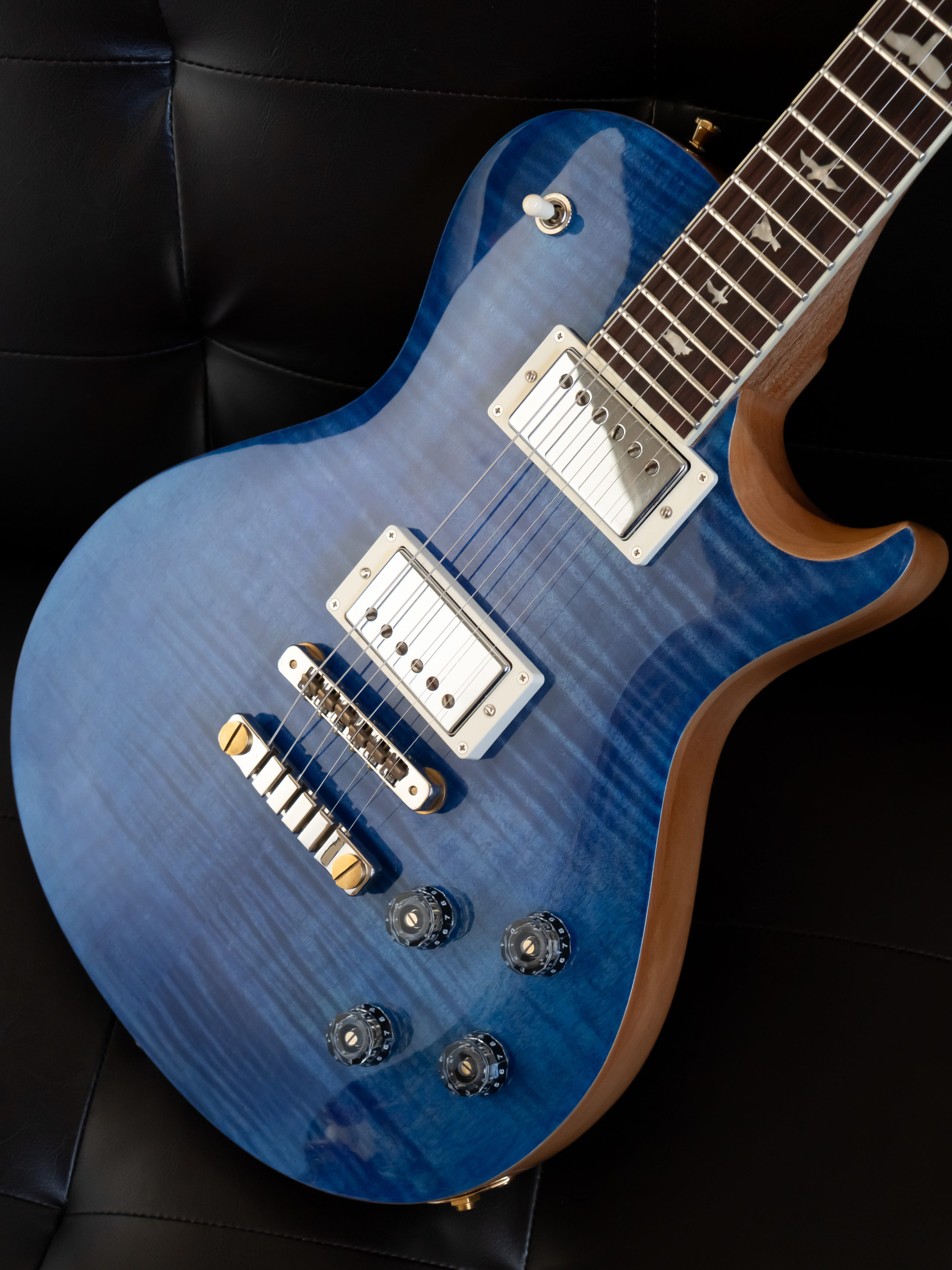 PRS SE McCarty 594 Singlecut 2023 Faded Blue Gibson Les Paul 実体配線図 wiring