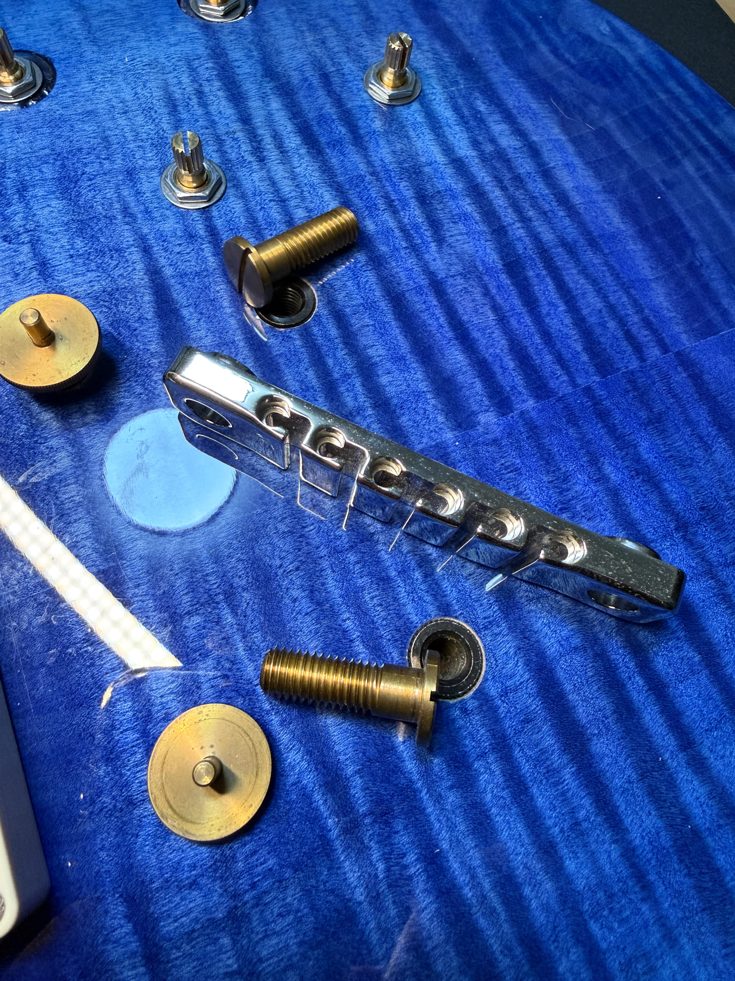 PRS SE McCarty 594 Singlecut 2023 Faded Blue Gibson Les Paul 実体配線図 wiring