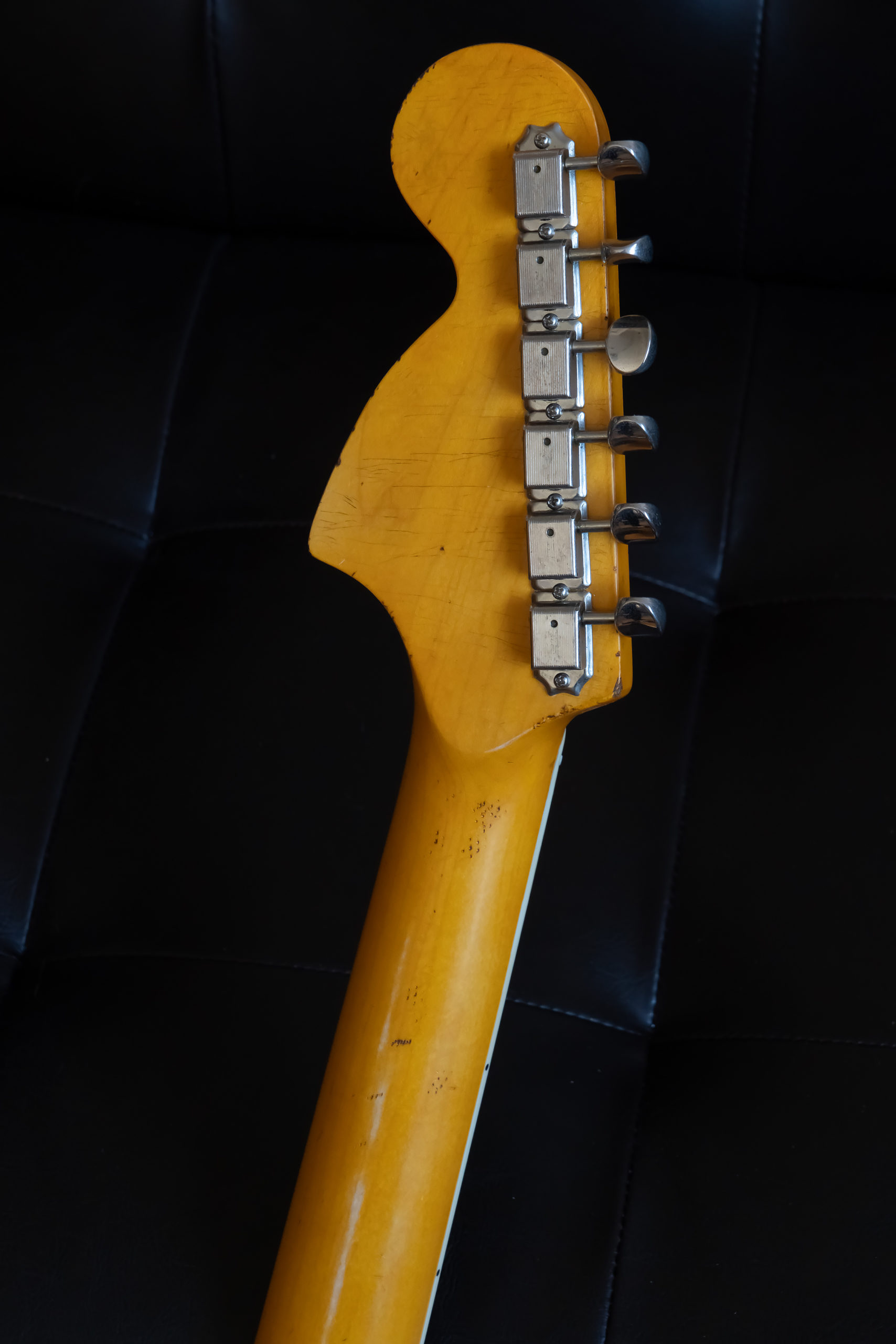 Fender Coronado 1967 Chery Red Candy Apple Red '60s ピックアップの取り付け wiring Gretsch Dynasonic